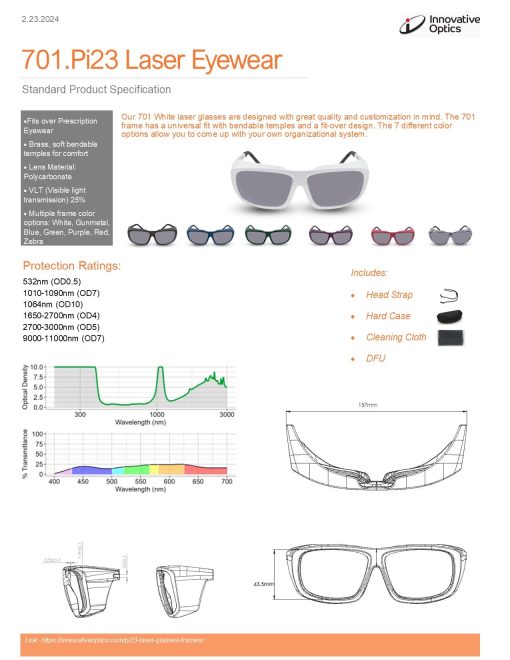 Sharplight.701.Pi23 Fit Over, bendable temples