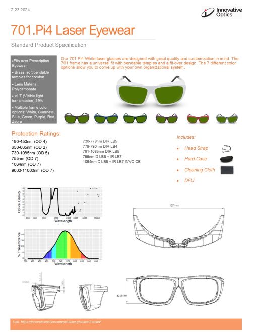 Sharplight.701.Pi4 Fit Over, bendable temples