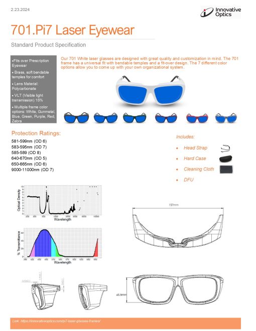 Sharplight.701.Pi7 Fit Over, bendable temples